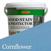 protek wood stain protector cornflower 25 litre