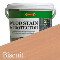 Protek Wood Stain & Protector - Biscuit 25 Litre