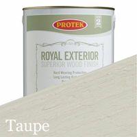 Protek Royal Exterior Wood Stain - Taupe 2.5 Litre