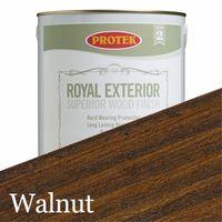 Protek Royal Exterior Wood Stain - Walnut 2.5 Litre