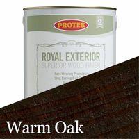 Protek Royal Exterior Wood Stain - Warm Oak 2.5 Litre