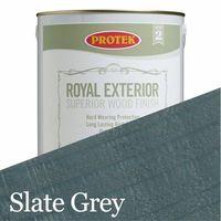 Protek Royal Exterior Wood Stain - Slate Grey 2.5 Litre