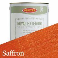 protek royal exterior wood stain saffron 25 litre