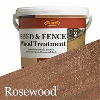 Protek Shed and Fence Stain - Rosewood 25 Litre