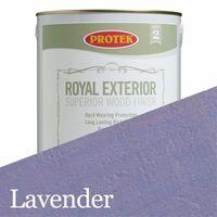 protek royal exterior wood stain lavender 25 litre