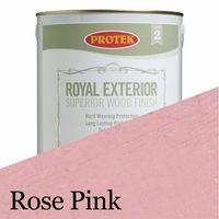 Protek Royal Exterior Wood Stain - Rose Pink 2.5 Litre