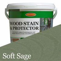 protek wood stain protector soft sage 1 litre