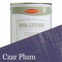 Protek Royal Exterior Wood Stain - Czar Plum 2.5 Litre