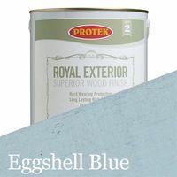 Protek Royal Exterior Wood Stain - Eggshell Blue 2.5 Litre