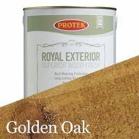 Protek Royal Exterior Wood Stain - Golden Oak 2.5 Litre