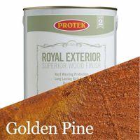 protek royal exterior wood stain golden pine 25 litre