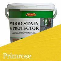 Protek Wood Stain & Protector - Primrose 1 Litre