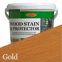 protek wood stain protector gold 5 litre