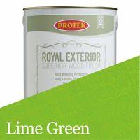 protek royal exterior wood stain lime green 1 litre