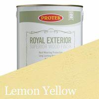 Protek Royal Exterior Wood Stain - Lemon Yellow 5 Litre