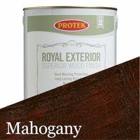 Protek Royal Exterior Wood Stain - Mahogany 5 Litre