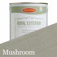 Protek Royal Exterior Wood Stain - Mushroom 5 Litre