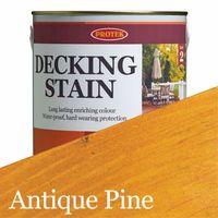 Protek Decking Stain - Antique Pine 2.5 Litre