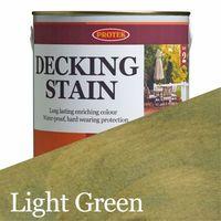 Protek Decking Stain - Light Green 2.5 Litre