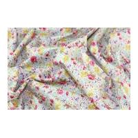 Pretty Floral Cotton Lawn Dress Fabric