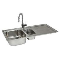 Premium Stainless Steel Kitchen Sink & Rainbow Tap