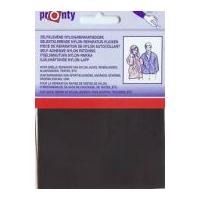 Pronty Nylon Self Adhesive Repair Patch Black