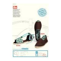 Prym Instruction Videos And Sewing Patterns For Espadrilles 'Classic'
