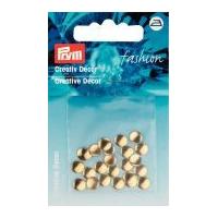 Prym Iron-On Round Metal Studs