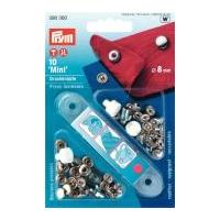 Prym Mini Press Fasteners Silver