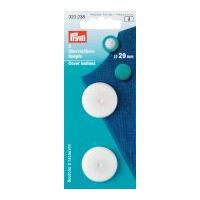 prym plastic cover buttons without tool white