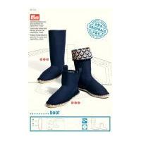 Prym Instruction Videos And Sewing Patterns For Espadrilles 'Boot'