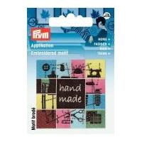 Prym Exclusive Handmade Sewing Label Motif Multicoloured