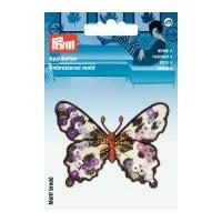 Prym Iron On Butterfly Applique Motif Animal print & Sequins