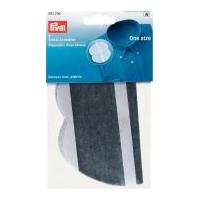 prym self adhesive disposable dress shields grey