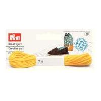 prym espadrilles creative yarn 7m yellow