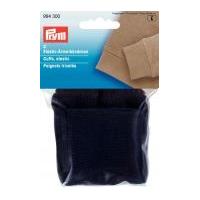 Prym Ribbed Elastic Cuffing Black