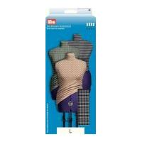 prym decorative cover for dressform black white