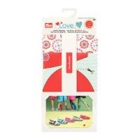 prym love fabric mix for espadrilles red