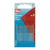 Prym Sharps Hand Sewing Needles with Gold Eye