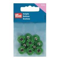 Prym Sew On Metal Snap Fasteners Green