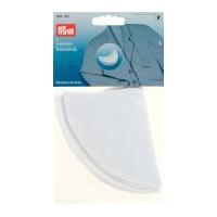 prym cotton dress shields white