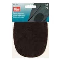 Prym Sew On Nappa Real Leather Elbow & Knee Patches Brown