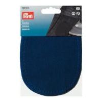 Prym Iron-On Cotton Elbow & Knee Patches Royal Blue