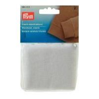 prym ribbed elastic waistband cuffing white