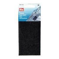 prym iron on cotton denim fabric sheet black