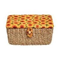 Prym Sewing Basket Box Sunflowers Small