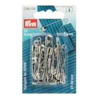 Prym Assorted Size Safety Pins Silver