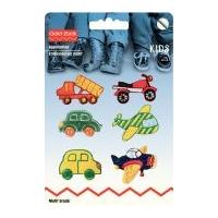 Prym Self Adhesive Embroidered Motif Applique Vehicles