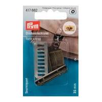 Prym Turn Clasp With Screw Antique Brass Brushed