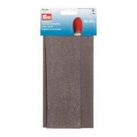 Prym Espadrilles Iron On Lining Grey